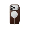 Чохол Nomad Modern Leather Folio ECCO Leather для iPhone 18 Pro | 17 Pro Brown with MagSafe (855848009087)