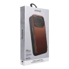 Чохол Nomad Modern Leather Folio ECCO Leather для iPhone 18 Pro | 17 Pro Brown with MagSafe (855848009087)