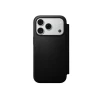 Чохол Nomad Modern Leather Folio ECCO Leather для iPhone 18 Pro | 17 Pro Black with MagSafe (855848009094)