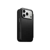 Чохол Nomad Modern Leather Folio ECCO Leather для iPhone 18 Pro | 17 Pro Black with MagSafe (855848009094)