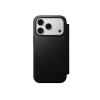 Чохол Nomad Modern Leather Folio ECCO Leather для iPhone 18 Pro | 17 Pro Black with MagSafe (855848009094)