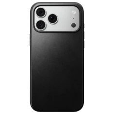 Чохол Nomad Modern Leather Case Horween Leather для iPhone 18 Pro Max | 17 Pro Max Black with MagSafe (855848009186)