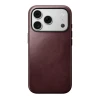 Чохол Nomad Modern Leather Case Horween Leather для iPhone 18 Pro | 17 Pro Burgundy with MagSafe (855848009209)