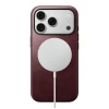 Чохол Nomad Modern Leather Case Horween Leather для iPhone 18 Pro | 17 Pro Burgundy with MagSafe (855848009209)