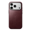Чохол Nomad Modern Leather Case Horween Leather для iPhone 18 Pro | 17 Pro Burgundy with MagSafe (855848009209)