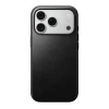 Чохол Nomad Modern Leather Case Horween Leather для iPhone 18 Pro | 17 Pro Black with MagSafe (855848009261)