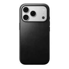 Чохол Nomad Modern Leather Case Horween Leather для iPhone 18 Pro | 17 Pro Black with MagSafe (855848009261)