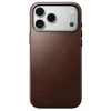 Чохол Nomad Traditional Leather Case Horween Leather для iPhone 18 Pro Max | 17 Pro Max Brown with MagSafe (856504017798)