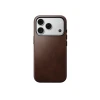 Чохол Nomad Traditional Leather Case Horween Leather для iPhone 18 Pro | 17 Pro Rustic Brown with MagSafe (856504017866)