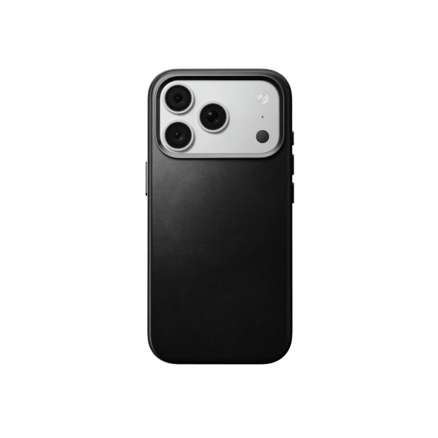 Чохол Nomad Traditional Leather Case Horween Leather для iPhone 18 Pro | 17 Pro Black with MagSafe (856504017927)