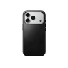 Чохол Nomad Traditional Leather Case Horween Leather для iPhone 18 Pro | 17 Pro Black with MagSafe (856504017927)