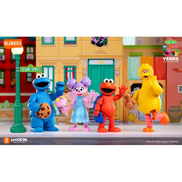 Фигурка BLOKEES Sesame Street preCOOL S2 Elmo (858050008978)