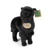 М'яка реалістична іграшка Лама Rappa 23 см Black Eco-Friendly (244214)