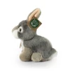 М'яка іграшка Rappa Кролик Grey сидячий 16 см Eco-Friendly (252080)