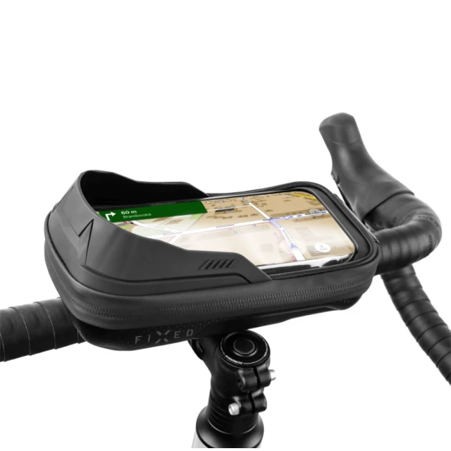 Велосипедний тримач Fixed FIXBIB2-BK для смартфонів до 6,8'' Black (8591680165384)