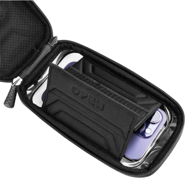 Велосипедний тримач Fixed FIXBIB2-BK для смартфонів до 6,8'' Black (8591680165384)
