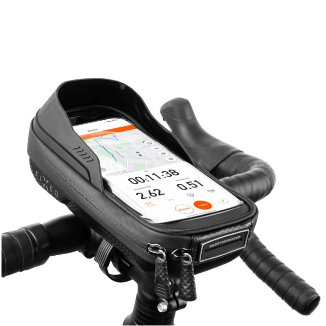 Велосипедний тримач Fixed FIXBIB2-BK для смартфонів до 6,8'' Black (8591680165384)