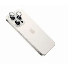 Захисне скло для камери Fixed для Apple iPhone 16 Pro | 16 Pro Max White Titanium (8591680173143)
