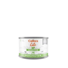 Вологий корм для котів Calibra Life Sensitive з кроликом 200 г (8594062080251)