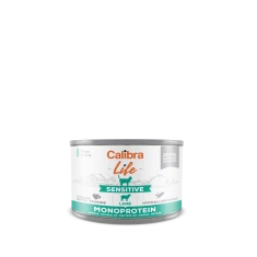 Вологий корм для котів Calibra Life Sensitive з ягням 200 г (8594062080268)