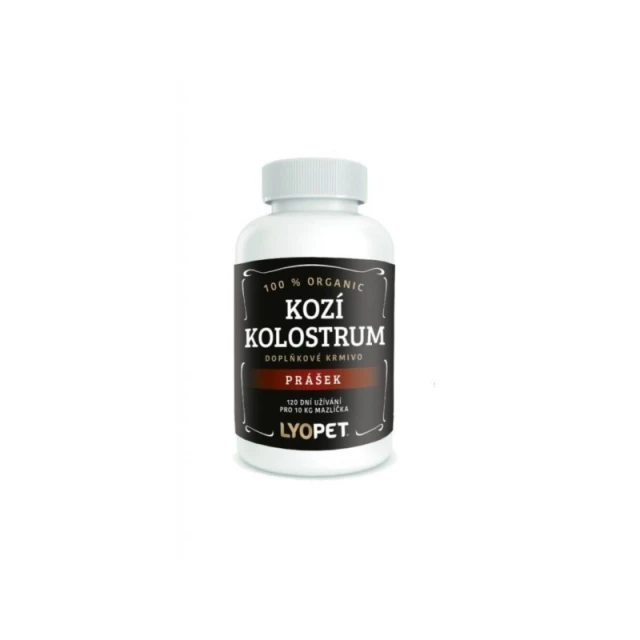Кормова добавка для собак Lyopet ліофілізоване козине молозиво 100 г (8594216543908)