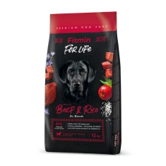 Сухий корм для дорослих собак Fitmin For Life з яловичиною та рисом 12 кг (8595237034109)