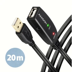 Кабель-удлинитель Axagon USB-A to USB-A (8595247902351)