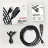 Кабель-подовжувач Axagon USB-A to USB-A (8595247902351)