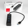 USB-хаб Axagon HUE-S2B 4 порти USB 3.0 з швидкою зарядкою (8595247903525)