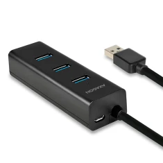 USB-хаб Axagon HUE-S2B 4 порта USB 3.0 с быстрой зарядкой (8595247903525)