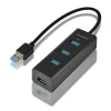 USB-хаб Axagon HUE-S2B 4 порти USB 3.0 з швидкою зарядкою (8595247903525)