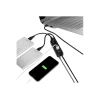USB-хаб Axagon HUE-S2BL USB 3.0 2 порти з функцією зарядки Blue (8595247903532)