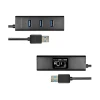 USB-хаб Axagon HUE-S2BL USB 3.0 2 порти з функцією зарядки Blue (8595247903532)