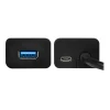USB-хаб Axagon HUE-S2BL USB 3.0 2 порти з функцією зарядки Blue (8595247903532)