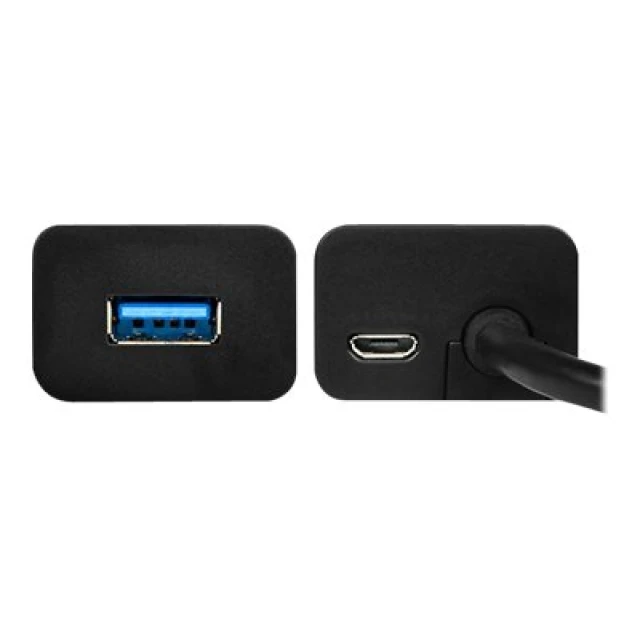 USB-хаб Axagon HUE-S2BL USB 3.0 2 порти з функцією зарядки Blue (8595247903532)