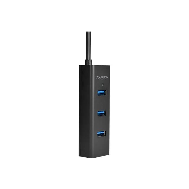 USB-хаб Axagon HUE-S2BL USB 3.0 2 порти з функцією зарядки Blue (8595247903532)