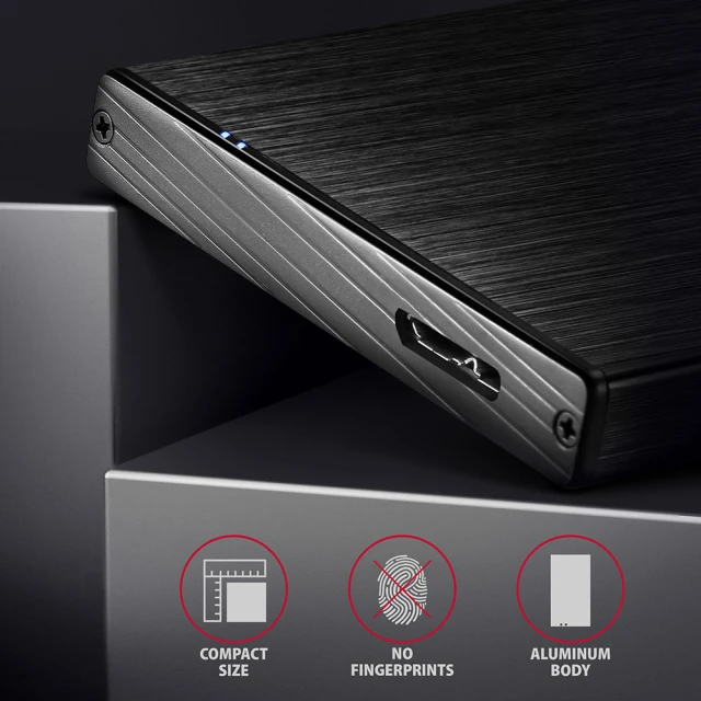 Зовнішній бокс Axagon USB 3.2 Gen 1 – SATA 6G для 2.5
