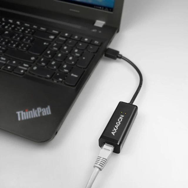 Мережевий адаптер Axagon ADE-SR USB 3.0 Gigabit Ethernet (8595247903778)