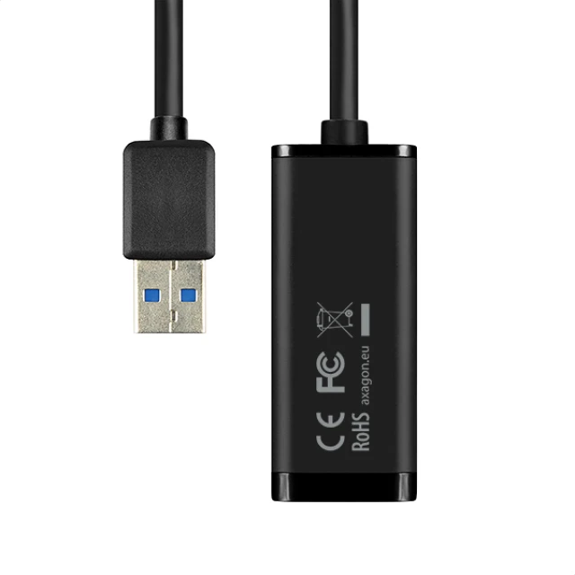 Мережевий адаптер Axagon ADE-SR USB 3.0 Gigabit Ethernet (8595247903778)