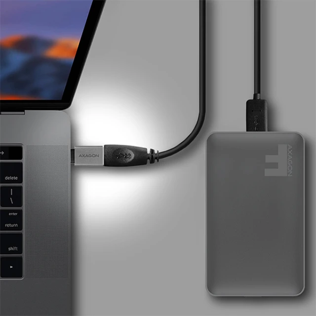 Перехідник Axagon USB-C на USB-A female (8595247903822)