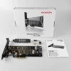 PCI-Express адаптер Axagon PCEM2-D x4 для двох M.2 SSD (8595247903846)