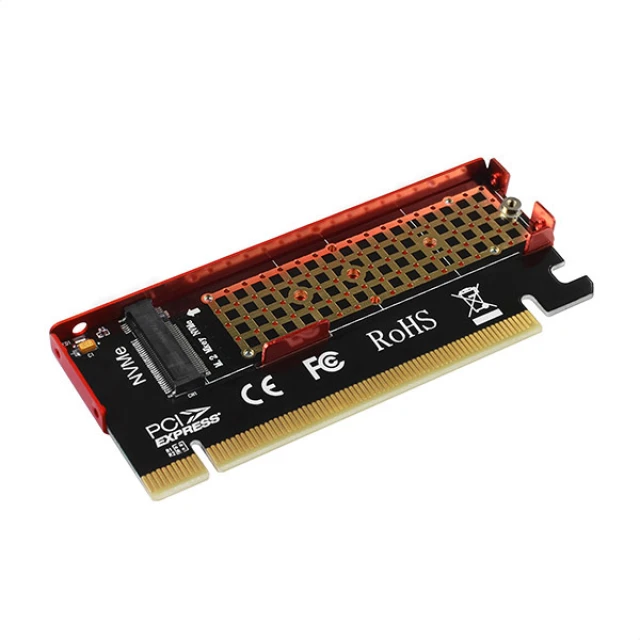 PCI-Express адаптер Axagon PCEM2-S x16 для NVMe M.2 SSD (8595247903983)