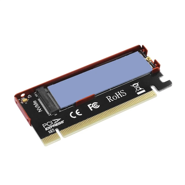 PCI-Express адаптер Axagon PCEM2-S x16 для NVMe M.2 SSD (8595247903983)