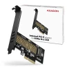 Адаптер Axagon PCI-Express x4 для NVMe M.2 SSD PCEM2-N (8595247904331)