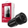 Автомобільний зарядний пристрій Axagon PWC-5V5 24 Вт 2 порти USB (8595247904355)