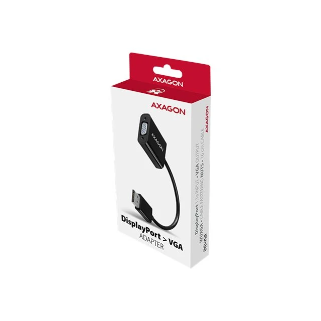 Відеоадаптер Axagon RVD-VGN DisplayPort — VGA 0,15 м (8595247904386)