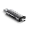 Картрідер Axagon CRE-SAC USB 3.2 Gen 1 USB-C + USB-A (8595247904416)