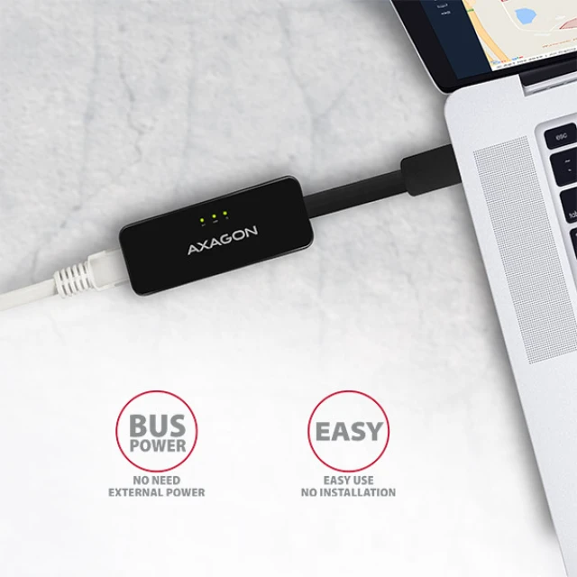 Мережевий адаптер Axagon ADE-XR USB 2.0 Ethernet 10/100 Мбіт (8595247904430)