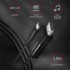 Кабель Axagon USB-C to DisplayPort активний 1.8 м (8595247905314)