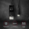 Кабель Axagon USB-C to DisplayPort активний 1.8 м (8595247905314)